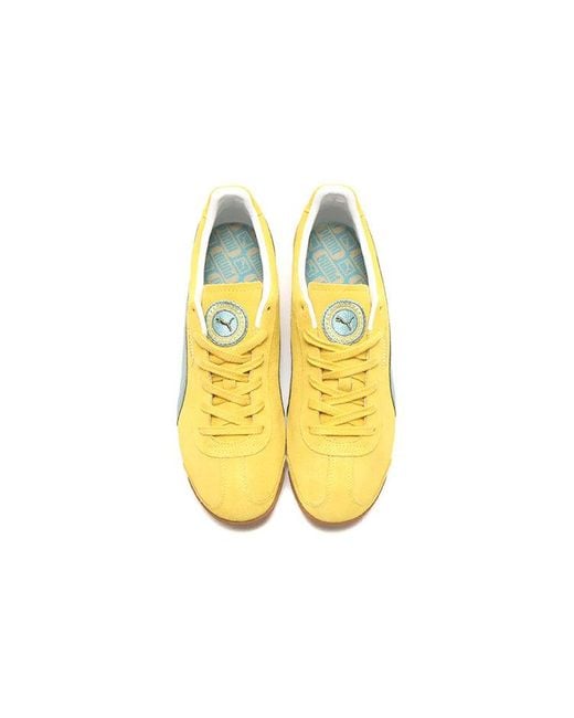 PUMA Yellow Arizona Low Top Athleisure Casual Sports Shoe for men