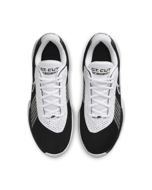 Nike Black G.T. Cut Academy Basketball Shoes for men