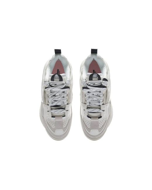 Li-ning Gray (Wmns) Superwave Golden 'Snow'