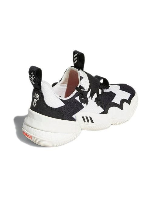 Adidas White Trae Young 1 for men
