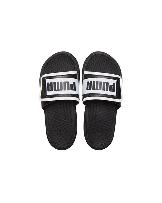 PUMA Black Royalcat Sports Slippers for men
