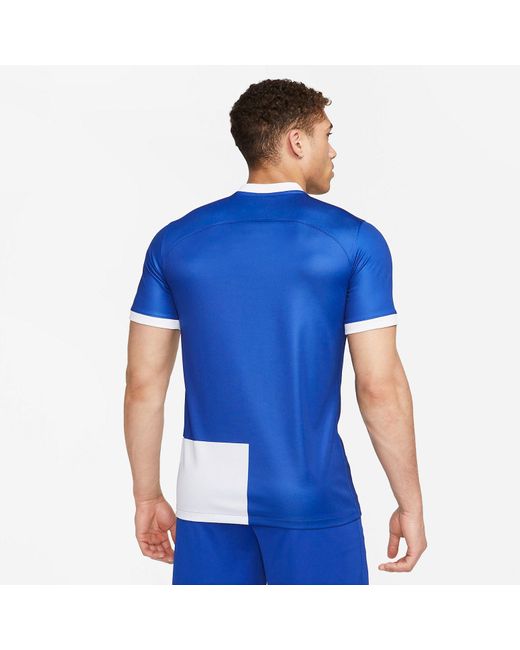 Nike Blue Dri-Fit 23-24 Stadium Away Jersey 'Atltico Madrid' for men