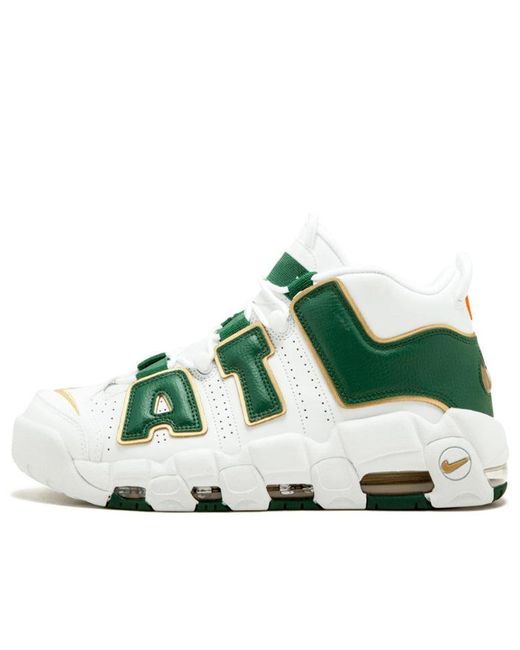 Nike Green Air More Uptempo Qs 'Atlanta' for men