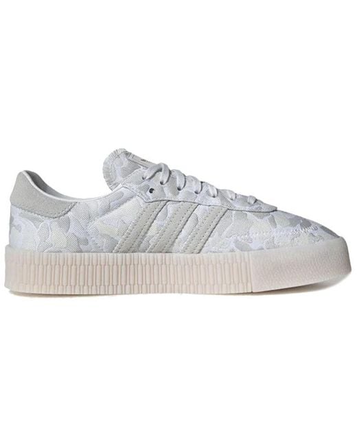 Adidas White (Wmns) Sambarose Camo'
