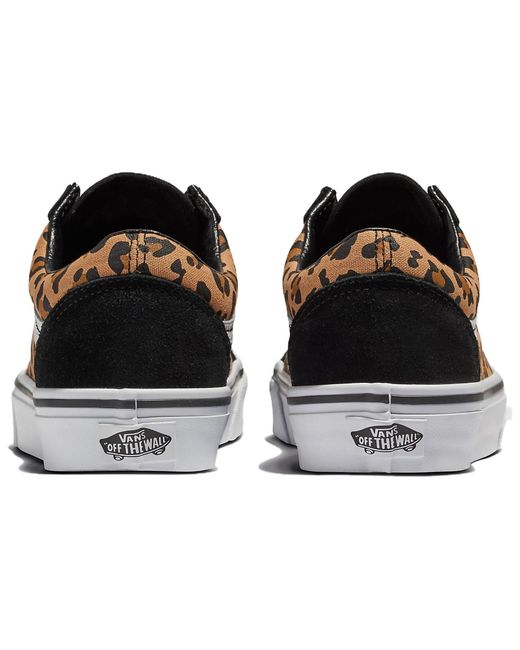 Vans Brown Old Skool 'Animalier' for men