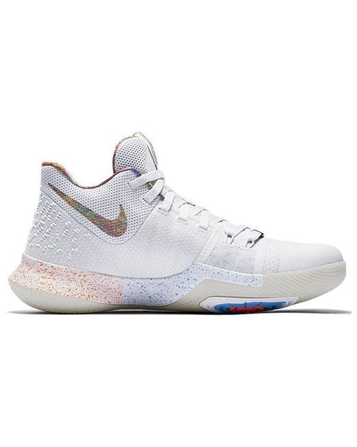 Nike White Kyrie 3 'Eybl' for men