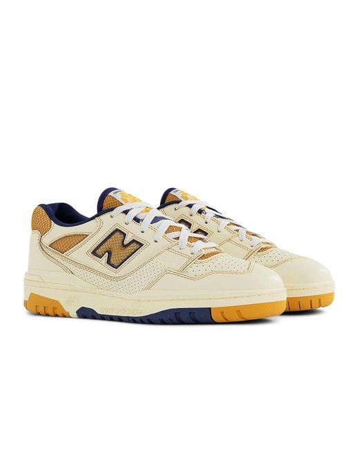New Balance Yellow X Aime Leon Dore 550 Masaryk Community Gym 'Dawn Glow' for men