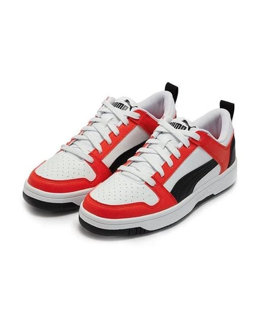 PUMA Red Rebound Layup Low Sl for men