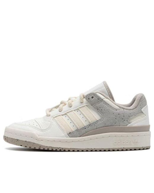 Adidas White Originals Forum Low Shoes 'Cloud Wonder' for men