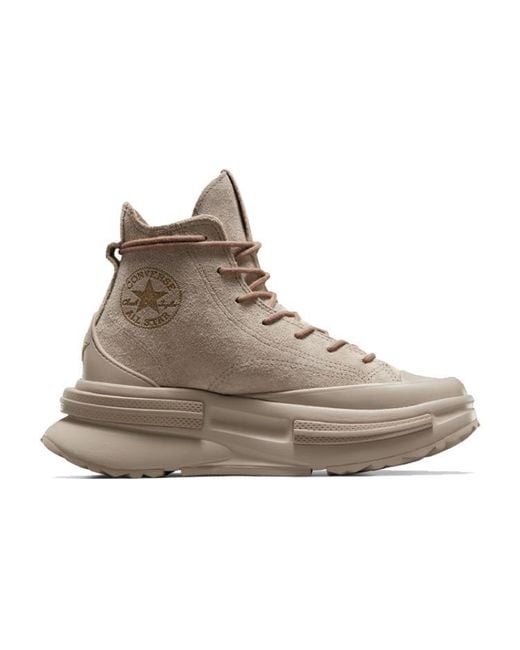 Converse Brown Run Star Legacy Cx Platform 'Mono Suede'
