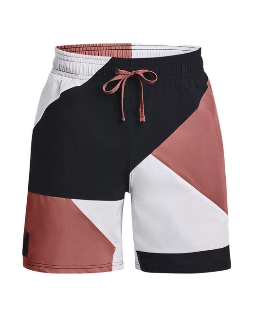 Under Armour Multicolor Curry Woven 7 Inch Basketball Shorts for men