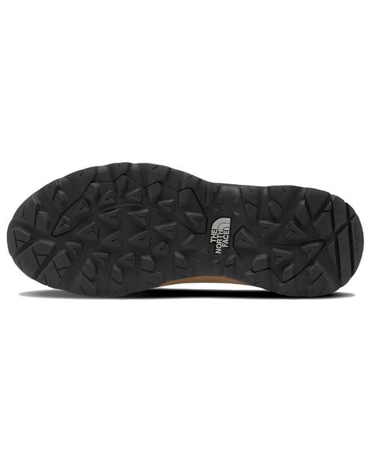 The North Face Brown Hedgehog Iii Waterproof Hiking Shoes 'Utility Tnf' for men
