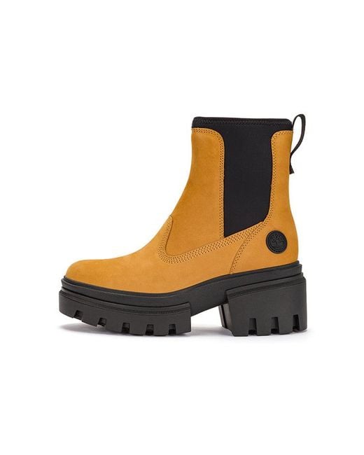 Timberland Black (Wmns) Everleigh Chelsea Boot