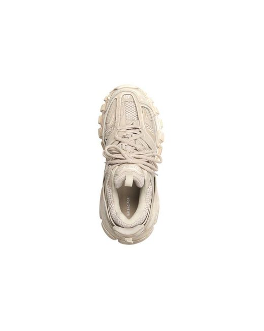 Balenciaga Natural (Wmns) Track 1.0 Sneakers 'Faded And Mesh And Suede Like Fabric'