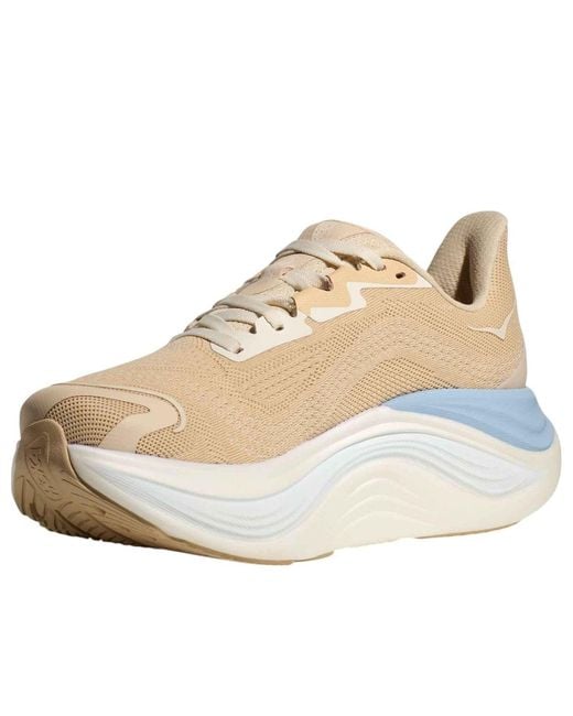 Hoka One One White (Wmns) Skyward X 'Oak Alabaster'