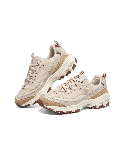 Skechers White (Wmns) Sport D'Lites 1.0