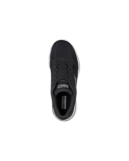 Skechers Blue (Wmns) Go Walk Cushioning Lightweight Casual Sports Shoe