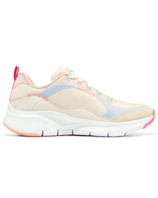 Skechers White (Wmns) Arch Fit