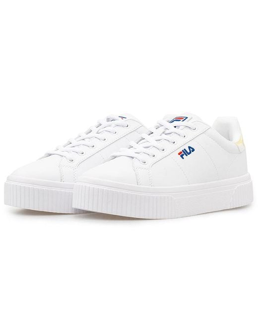 Fila White (Wmns) Fila Court Deluxe