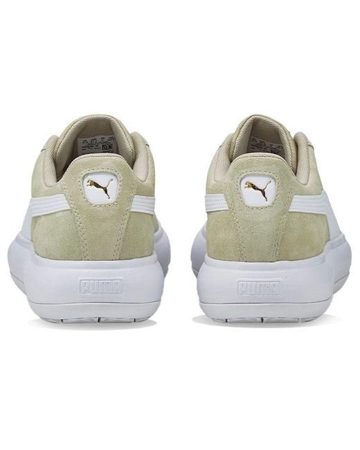PUMA White (Wmns) Suede Mayu 'Putty'