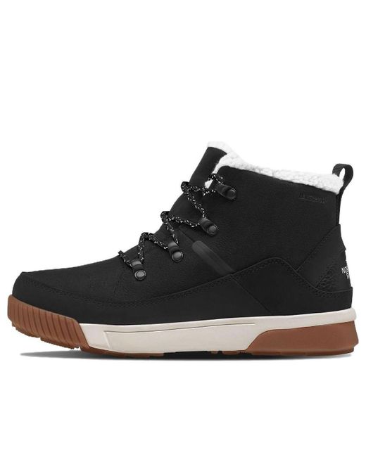 The North Face Black Sierra Mid Lace Waterproof Boots
