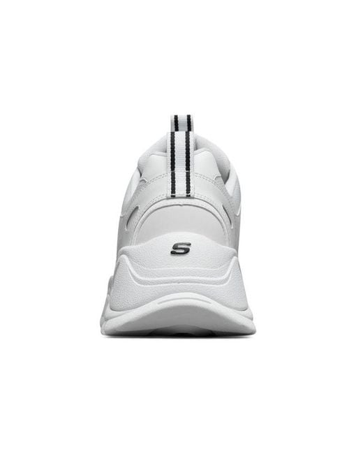 Skechers White Kozmiks Running Shoes for men