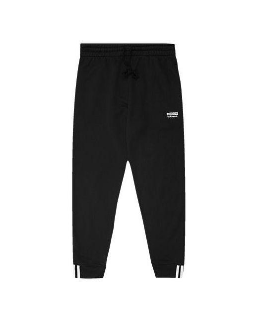 Adidas Black Original Vocal Pants Training Running Tapered Sweat-Pant for men