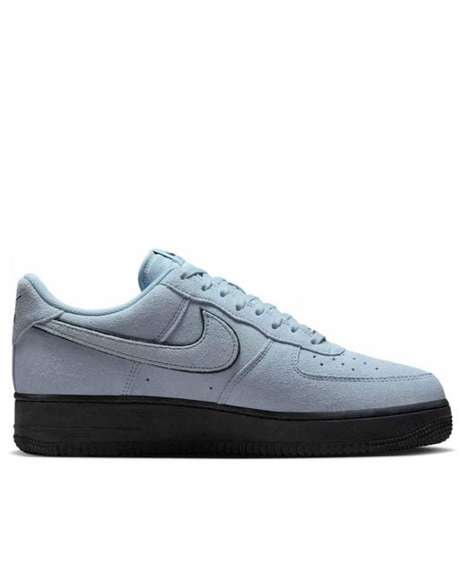 Nike Blue Air Force 1 Low '07 Lv8 'Light Armory Suede' for men