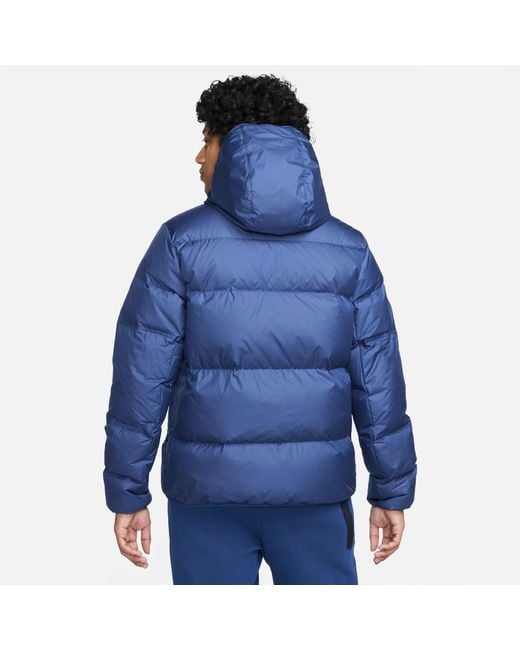 Nike Blue 2022-2023 England Strike Storm Down Jacket for men
