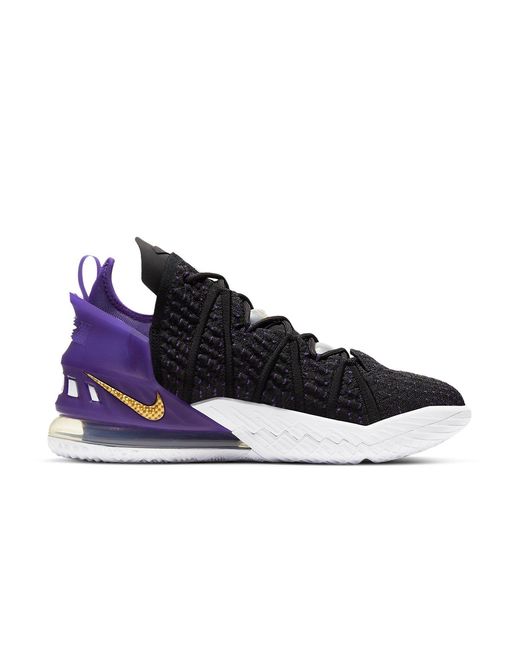 Nike Blue Lebron 18 'Lakers' for men