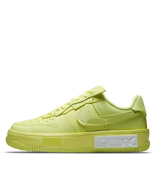 Nike Green (Wmns) Air Force 1 Fontanka Strike'