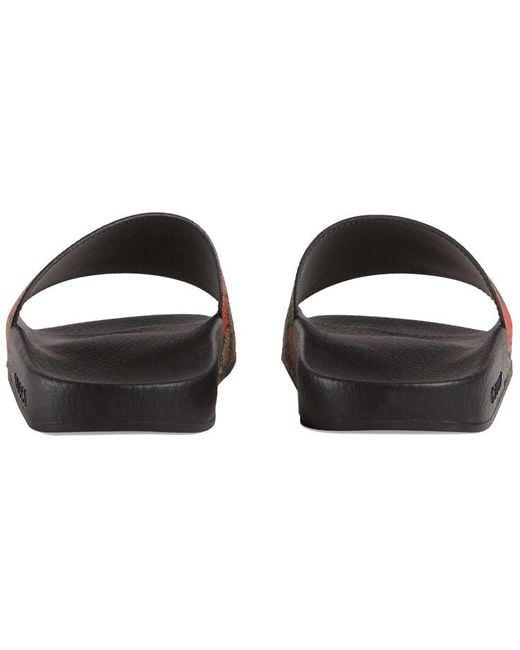 Gucci Blue (Wmns) Slide 'Strawberry'
