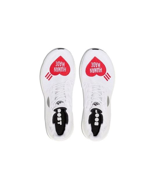 Adidas White Human Made X Solar Hu 'Love' for men