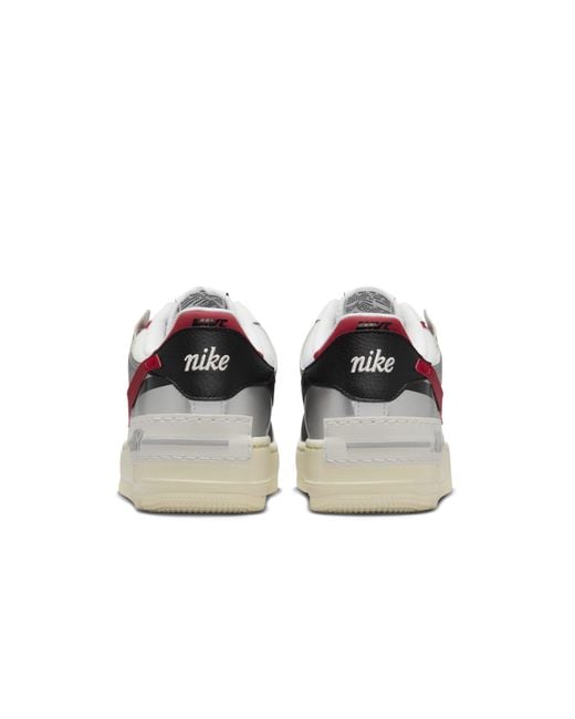 Nike White (Wmns) Air Force 1 Shadow