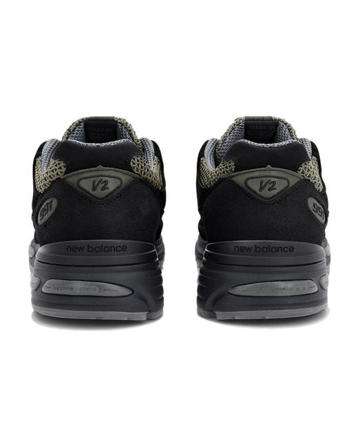 New Balance Black X Stone Island 991V2 Made for men