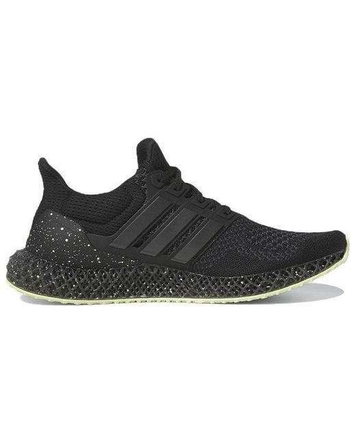 Adidas Black Ultra 4D Running Shoes 'Core' for men
