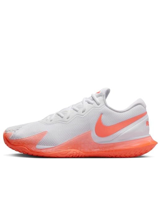 Nike White Court Air Zoom Vapor Cage 4 Rafa Bright Mango' for men