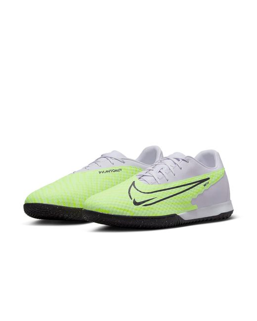 Nike Green Phantom Gx Academy Indoor/court Low-top Soccer Shoes for men