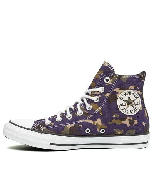 Purple chuck sale taylors mens