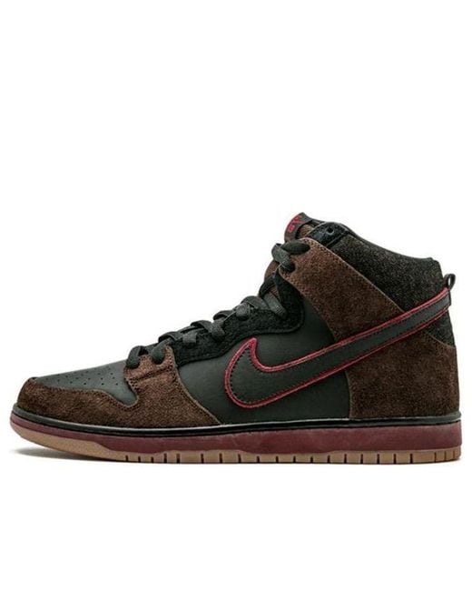 Nike Black Sb Dunk High Premium 'Slayer' for men