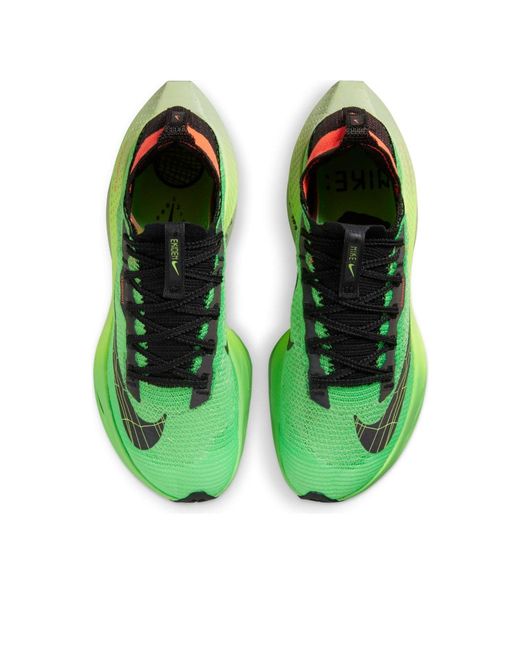 Nike Green Air Zoom Alphafly Next% 2 'Ekiden Zoom Pack' for men