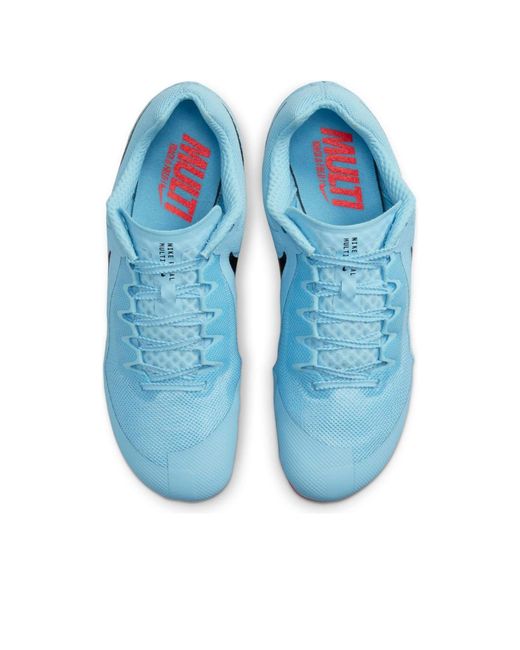Nike Blue Air Zoom Rival Multi Spikes Chill' for men