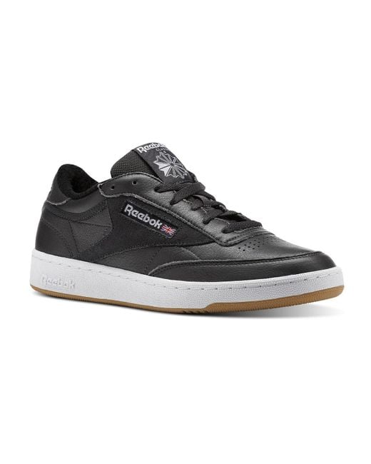 Reebok Black Club C 85 'Coal' for men