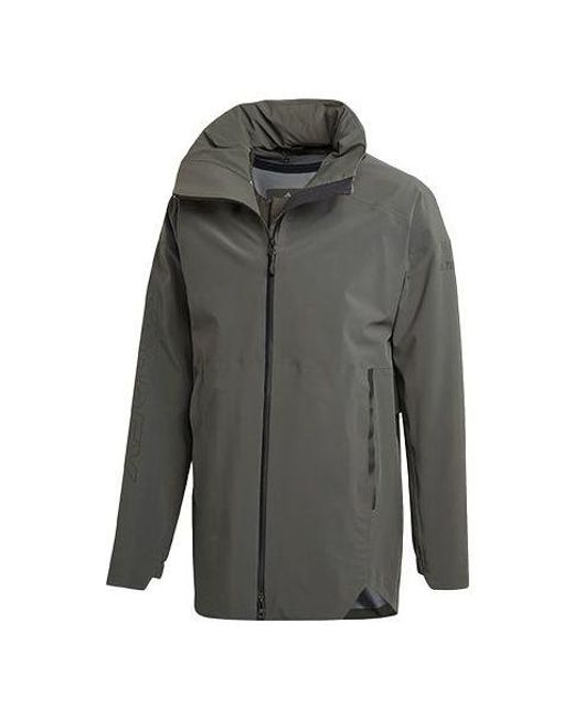 Adidas Gray Myshelter 3In1 Outdoor Multifunction Long Sleeves Jacket for men