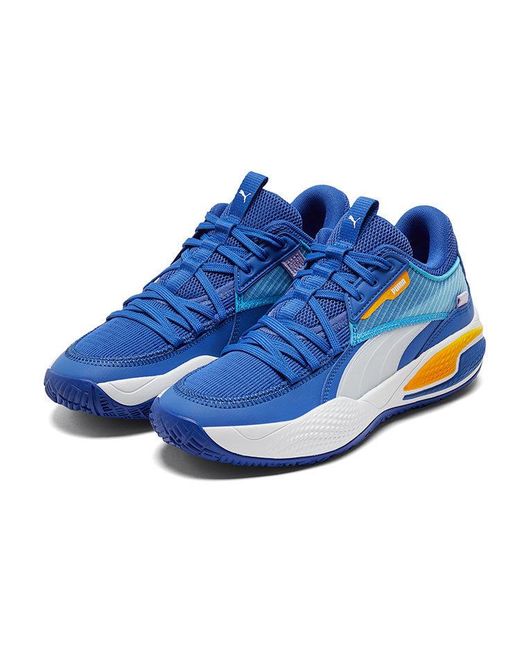 PUMA Blue Court Rider 'Dazzling Saffron' for men
