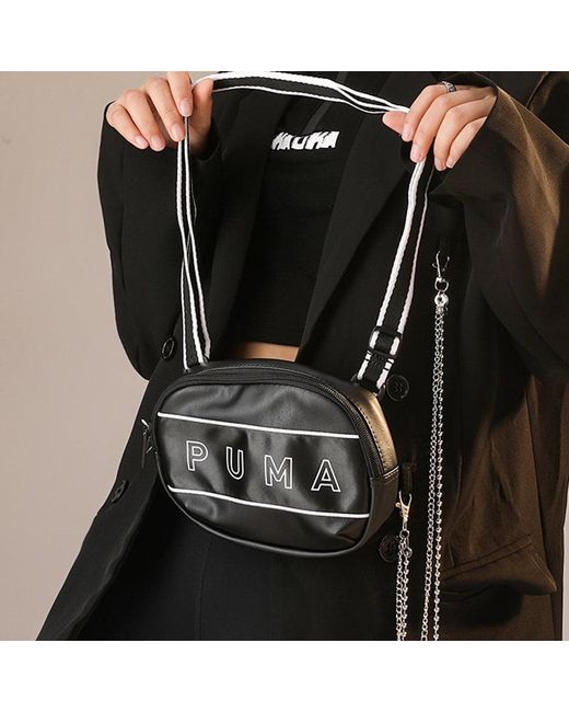 PUMA Black (Wmns) Core Style Cat X-Body Bag