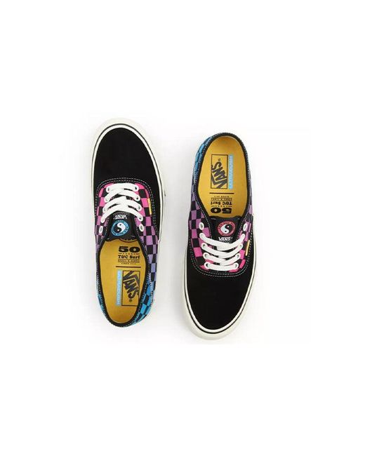 Vans Blue T&C Surf Designs X Authentic Sf 'Checkerboard' for men