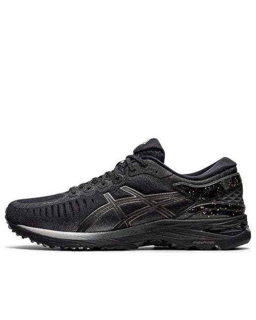Asics Black Metarun Gunmetal' for men