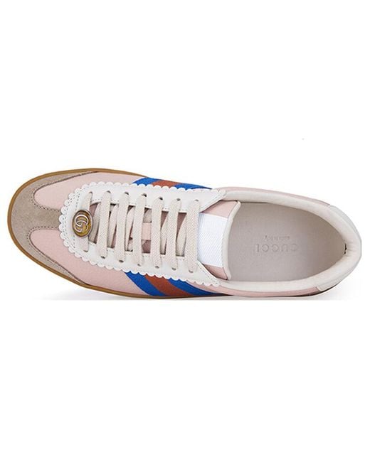 Gucci Blue (Wmns) G74 Web Casual Shoes