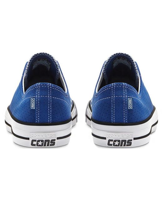 Converse Blue Chuck Taylor All Star Pro 'Perforated Suede for men